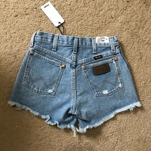 Cut off Wrangler Shorts